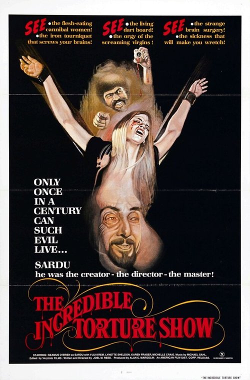 Обложка (Постер) Кровососущие уроды / The Incredible Torture Show (1976) SATRip Обложка (Постер) Кровососущие уроды / The Incredible Torture Show (1976) SATRip