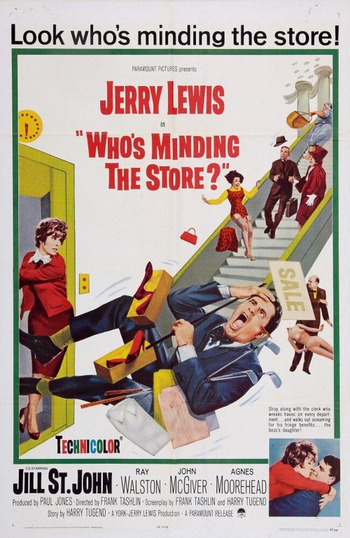 Обложка (Постер) Кто позаботится о магазине? / Who's Minding the Store? (1963) SATRip Обложка (Постер) Кто позаботится о магазине? / Who's Minding the Store? (1963) SATRip