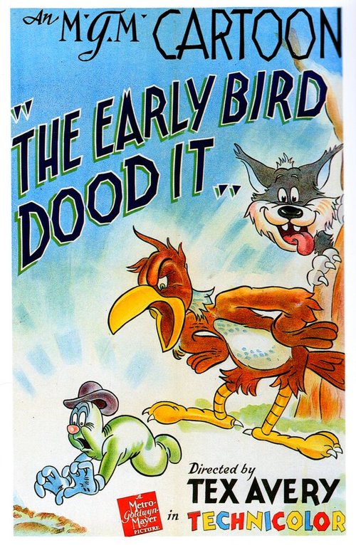 Обложка (Постер) Кто рано встает, тому Бог подает / The Early Bird Dood It! (1942) 