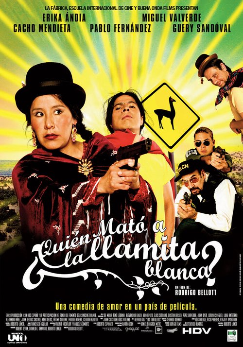 Обложка (Постер) Кто убил белую ламу? / ¿Quién mató a la llamita blanca? (2007) HDRip Обложка (Постер) Кто убил белую ламу? / ¿Quién mató a la llamita blanca? (2007) HDRip