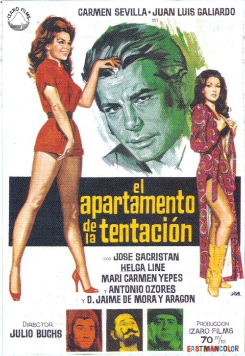 Обложка (Постер) Квартира для соблазнения / El apartamento de la tentación (1971) SATRip Обложка (Постер) Квартира для соблазнения / El apartamento de la tentación (1971) SATRip
