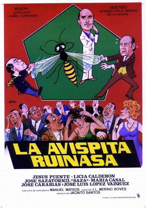 Обложка (Постер) La avispita Ruinasa (1983) SATRip Обложка (Постер) La avispita Ruinasa (1983) SATRip