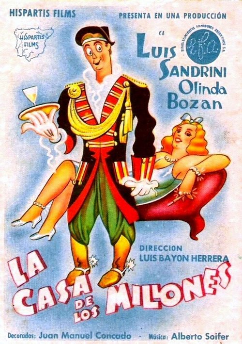 Обложка (Постер) La casa de los millones (1942) SATRip Обложка (Постер) La casa de los millones (1942) SATRip