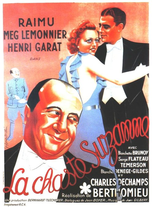 Обложка (Постер) La chaste Suzanne (1937) SATRip Обложка (Постер) La chaste Suzanne (1937) SATRip