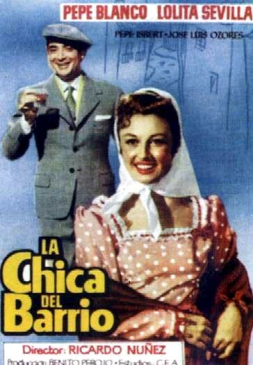 Обложка (Постер) La chica del barrio (1956) SATRip Обложка (Постер) La chica del barrio (1956) SATRip