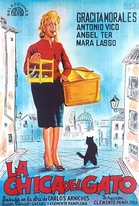 Обложка (Постер) La chica del gato (1964) SATRip Обложка (Постер) La chica del gato (1964) SATRip