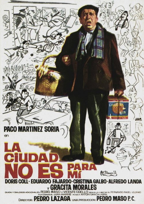 Обложка (Постер) La ciudad no es para mí (1966) SATRip Обложка (Постер) La ciudad no es para mí (1966) SATRip