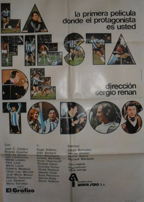 Обложка (Постер) La fiesta de todos (1979) SATRip Обложка (Постер) La fiesta de todos (1979) SATRip
