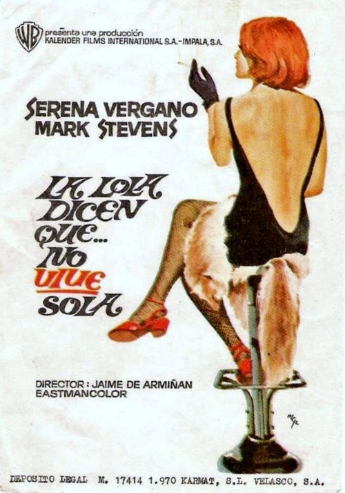 Обложка (Постер) La Lola, dicen que no vive sola (1970) SATRip Обложка (Постер) La Lola, dicen que no vive sola (1970) SATRip