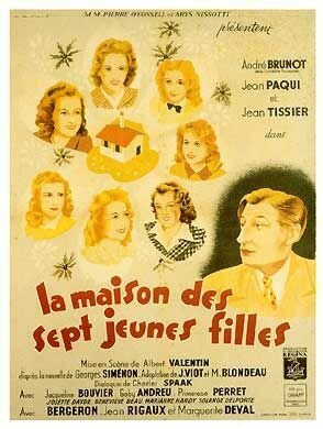 Обложка (Постер) La maison des sept jeunes filles (1942) SATRip Обложка (Постер) La maison des sept jeunes filles (1942) SATRip