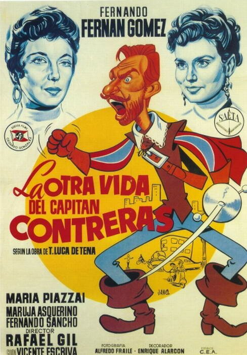 Обложка (Постер) La otra vida del capitán Contreras (1955) SATRip Обложка (Постер) La otra vida del capitán Contreras (1955) SATRip