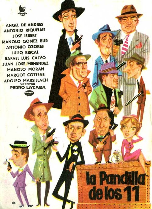 Обложка (Постер) La pandilla de los once (1963) SATRip