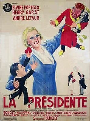 Обложка (Постер) La présidente (1938) SATRip Обложка (Постер) La présidente (1938) SATRip