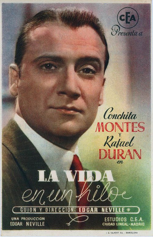 Обложка (Постер) La vida en un hilo (1945) SATRip Обложка (Постер) La vida en un hilo (1945) SATRip