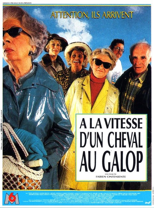 Обложка (Постер) À la vitesse d'un cheval au galop (1992) HDRip Обложка (Постер) À la vitesse d'un cheval au galop (1992) HDRip