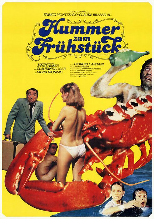 Обложка (Постер) Лангуст на завтрак / Aragosta a colazione (1979) SATRip Обложка (Постер) Лангуст на завтрак / Aragosta a colazione (1979) SATRip