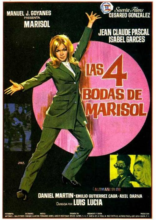 Обложка (Постер) Las 4 bodas de Marisol (1967) SATRip Обложка (Постер) Las 4 bodas de Marisol (1967) SATRip