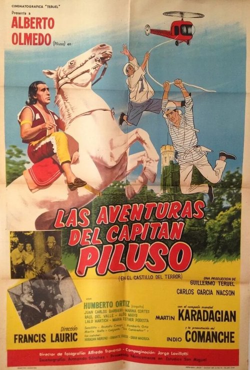 Обложка (Постер) Las aventuras del Capitán Piluso en el castillo del terror (1963) SATRip Обложка (Постер) Las aventuras del Capitán Piluso en el castillo del terror (1963) SATRip