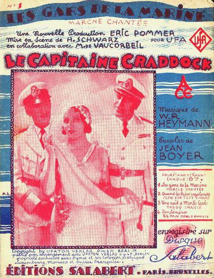 Обложка (Постер) Le capitaine Craddock (1931) SATRip Обложка (Постер) Le capitaine Craddock (1931) SATRip