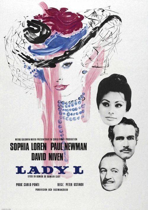 Обложка (Постер) Леди Л / Lady L (1965) SATRip Обложка (Постер) Леди Л / Lady L (1965) SATRip