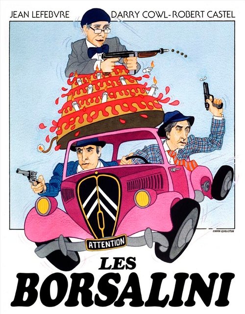 Обложка (Постер) Les Borsalini (1980) SATRip