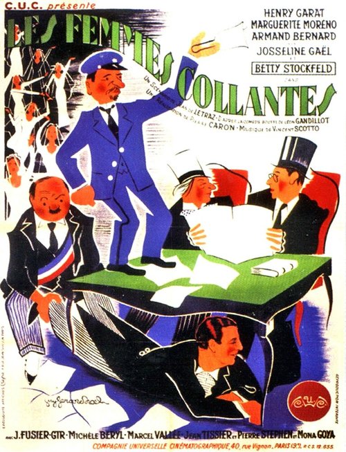 Обложка (Постер) Les femmes collantes (1938) SATRip Обложка (Постер) Les femmes collantes (1938) SATRip