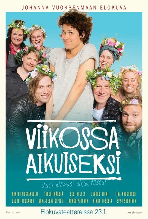Обложка (Постер) Летний лагерь для взрослых / Viikossa aikuiseksi (2015) HDRip