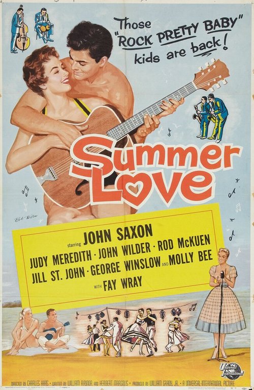 Обложка (Постер) Летняя любовь / Summer Love (1958) SATRip