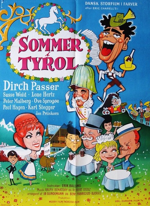 Обложка (Постер) Лето в Тироле / Sommer i Tyrol (1964) SATRip