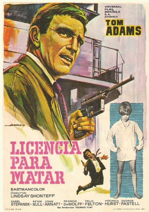 Обложка (Постер) Licensed to Kill (1965) SATRip Обложка (Постер) Licensed to Kill (1965) SATRip