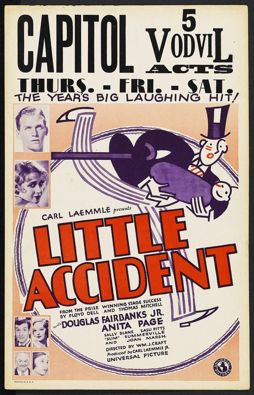 Обложка (Постер) Little Accident (1930) SATRip