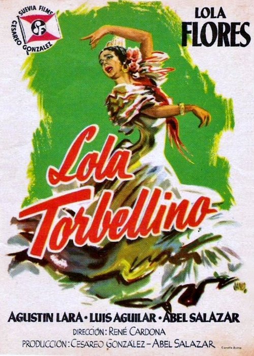 Обложка (Постер) Лола Торбеллино / Lola Torbellino (1956) SATRip