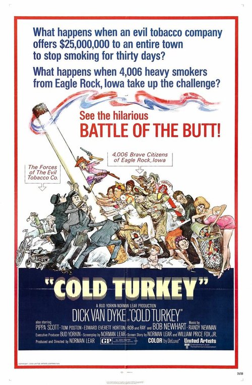 Обложка (Постер) Ломка / Cold Turkey (1971) SATRip Обложка (Постер) Ломка / Cold Turkey (1971) SATRip