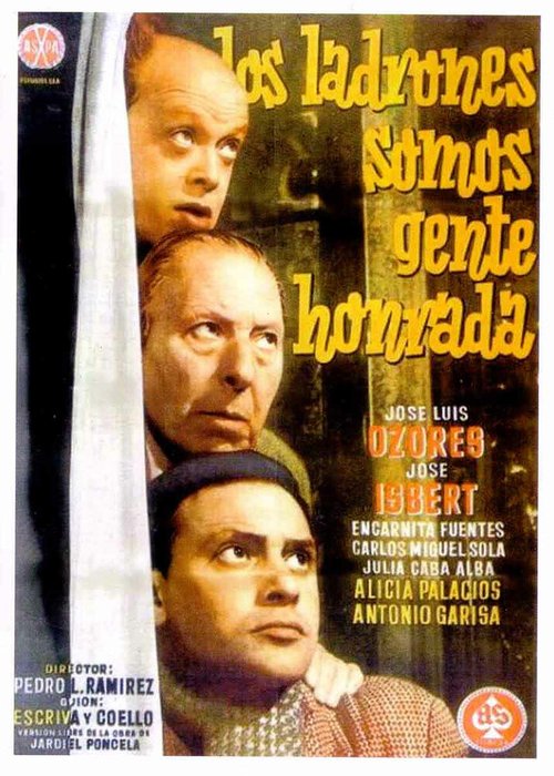 Обложка (Постер) Los ladrones somos gente honrada (1956) SATRip Обложка (Постер) Los ladrones somos gente honrada (1956) SATRip