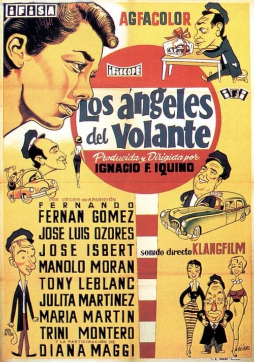 Обложка (Постер) Los ángeles del volante (1957) SATRip Обложка (Постер) Los ángeles del volante (1957) SATRip