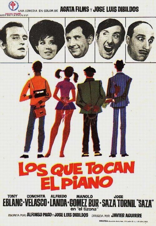 Обложка (Постер) Los que tocan el piano (1968) SATRip Обложка (Постер) Los que tocan el piano (1968) SATRip
