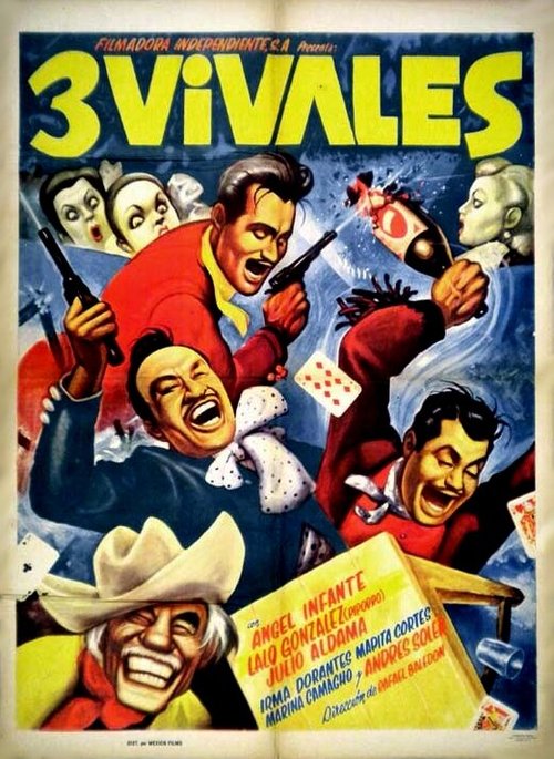 Обложка (Постер) Los tres vivales (1958) SATRip