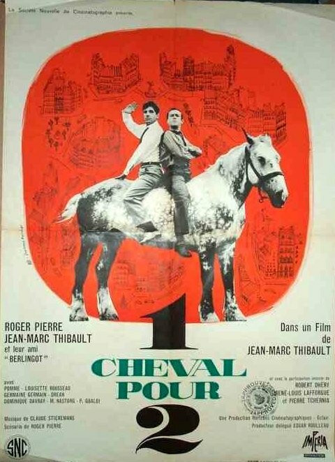 Обложка (Постер) Лошадь на двоих / Un cheval pour deux (1962) SATRip Обложка (Постер) Лошадь на двоих / Un cheval pour deux (1962) SATRip