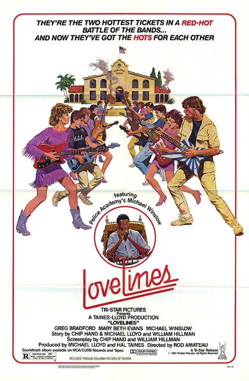 Обложка (Постер) Lovelines (1984) SATRip Обложка (Постер) Lovelines (1984) SATRip
