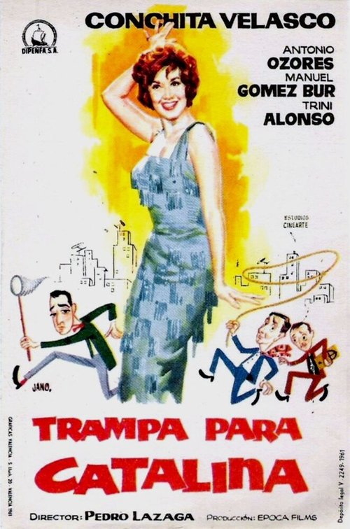 Обложка (Постер) Ловушка для Каталины / Trampa para Catalina (1963) SATRip Обложка (Постер) Ловушка для Каталины / Trampa para Catalina (1963) SATRip