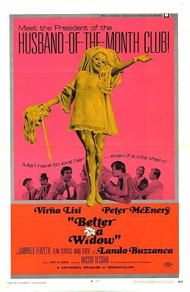 Обложка (Постер) Лучше вдова / Meglio vedova (1968) SATRip Обложка (Постер) Лучше вдова / Meglio vedova (1968) SATRip