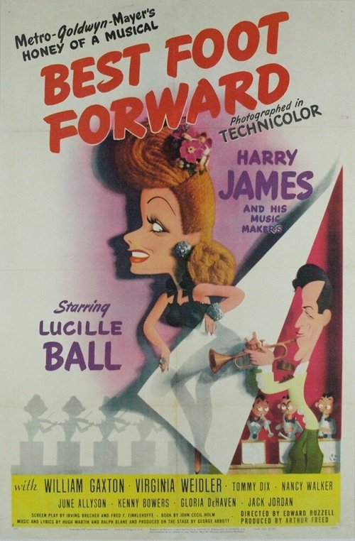 Обложка (Постер) Лучшие ножки вперед / Best Foot Forward (1943) SATRip Обложка (Постер) Лучшие ножки вперед / Best Foot Forward (1943) SATRip