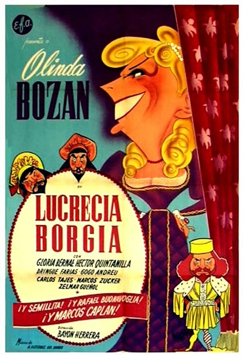 Обложка Лукреция Борджиа / Lucrecia Borgia (1947) 