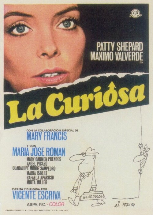 Обложка (Постер) Любопытная / La curiosa (1973) SATRip Обложка (Постер) Любопытная / La curiosa (1973) SATRip