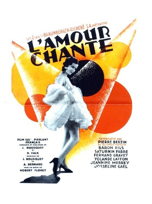 Обложка (Постер) Любовь поёт / L'amour chante (1930) SATRip Обложка (Постер) Любовь поёт / L'amour chante (1930) SATRip