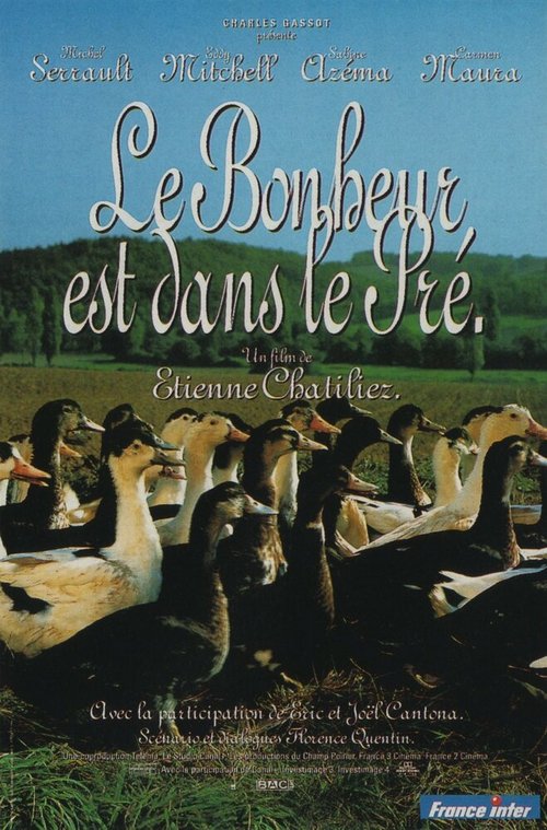 Обложка (Постер) Любовь в лугах / Le bonheur est dans le pré (1995) HDRip Обложка (Постер) Любовь в лугах / Le bonheur est dans le pré (1995) HDRip