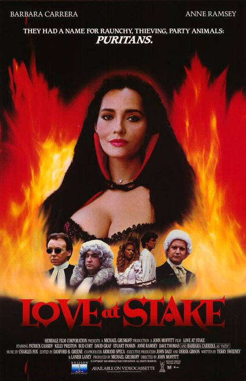 Обложка (Постер) Любовь в опасности / Love at Stake (1987) SATRip