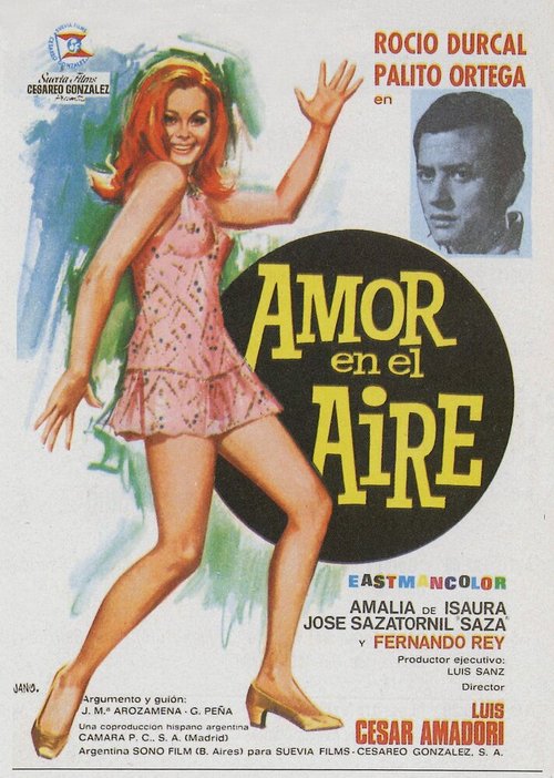 Обложка (Постер) Любовь в воздухе / Amor en el aire (1967) SATRip Обложка (Постер) Любовь в воздухе / Amor en el aire (1967) SATRip
