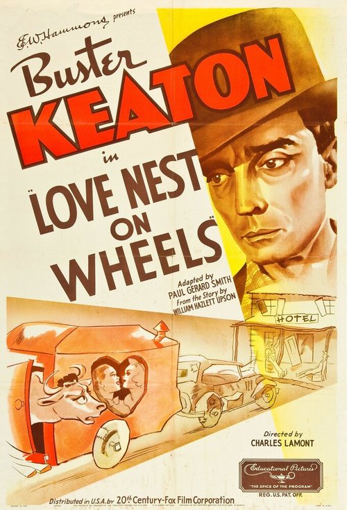 Обложка Любовное гнездышко на колесах / Love Nest on Wheels (1937) 