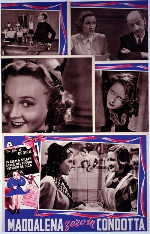 Обложка (Постер) Маддалена, ноль за поведение / Maddalena... zero in condotta (1940) SATRip